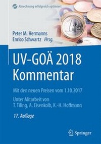 Abbildung von: UV-GOÄ 2018 Kommentar - Springer