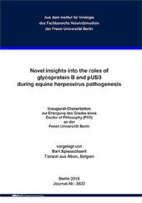 Abbildung von: Novel insights into the roles of glycoprotein B and pUS3 during equine herpesvirus pathogenesis - Mensch & Buch
