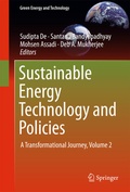 Cover: Sustainable Energy Technology and Policies - Springer