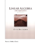 Cover: Linear Algebra with Applications (Classic Version) - Pearson
