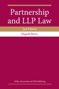 Cover: Partnership and LLP Law - Wildy, Simmonds and Hill Publishing