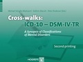 Cover: ICD-10 /DSM-IV Crosswalks - Hogrefe Publishing