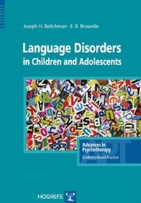 Enlarge image Cover: Language Disorders in Children and Adolescents - Hogrefe Publishing