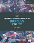 Cover: Pearson Edexcel International AS Level Business Student Book - Edexcel Limited