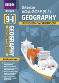 Cover: BBC Bitesize AQA GCSE Geography Revision Workbook - for 2026, 2027 exams - BBC Active
