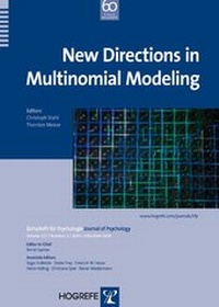 Enlarge image Cover: New Directions in Multinomial Modeling - Hogrefe