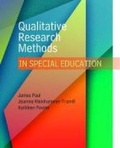 Cover: Qualitative Research Methods in Special Education - Love Publishing Co