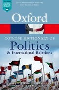 Cover: The Concise Oxford Dictionary of Politics and International Relations - OUP eBook