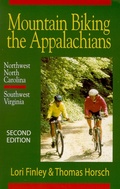 Cover: Mountain Biking the Appalachians - John F Blair Publisher