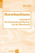 Cover: Rorschachiana. Yearbook of the International Rorschach Society / Rorschachiana - Hogrefe Publishing