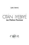 Cover: Otan Iyebiye. Las Piedras Preciosas, - Ediciones Universal