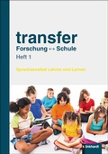 Cover: transfer Forschung  Schule - Verlag Julius Klinkhardt