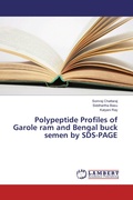 Cover: Polypeptide Profiles of Garole ram and Bengal buck semen by SDS-PAGE - LAP Lambert Academic Publishing