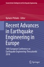 Cover: Recent Advances in Earthquake Engineering in Europe - Springer