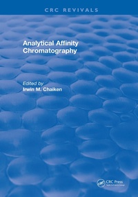 Abbildung von: Analytical Affinity Chromatography - CRC Press