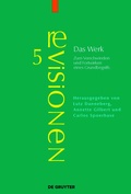 Cover: Das Werk - De Gruyter