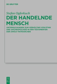 Abbildung von: Der handelnde Mensch - De Gruyter