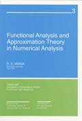Cover: Functional Analysis and Appoximation Theory in Numerical Analysis - Society for Industrial & Applied Mathematics,U.S.