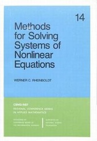 Enlarge image Cover: Methods for Solving Systems of Nonlinear Equations - Society for Industrial & Applied Mathematics,U.S.