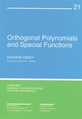 Cover: Orthogonal Polynomials and Special Functions - Society for Industrial & Applied Mathematics,U.S.
