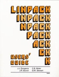Enlarge image Cover: LINPACK Users' Guide - Society for Industrial & Applied Mathematics,U.S.