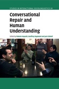 Cover: Conversational Repair and Human Understanding - Cambridge University Press