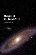 Cover: Origins of the Greek Verb - Cambridge University Press