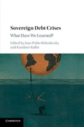 Cover: Sovereign Debt Crises - Cambridge University Press