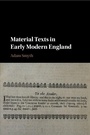 Cover: Material Texts in Early Modern England - Cambridge University Press
