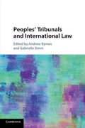 Cover: Peoples' Tribunals and International Law - Cambridge University Press