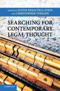 Cover: Searching for Contemporary Legal Thought - Cambridge University Press