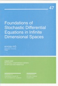 Cover: Foundations of Stochastic Differential Equations in Infinite Dimensional Spaces - Society for Industrial & Applied Mathematics,U.S.