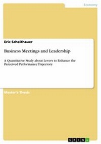 Abbildung von: Business Meetings and Leadership - GRIN Verlag