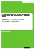 Cover: Self-Driving Car Simulation using Adaboost-CNN Algorithm - GRIN Verlag