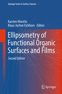 Abbildung von: Ellipsometry of Functional Organic Surfaces and Films - Springer