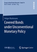 Cover: Covered Bonds under Unconventional Monetary Policy - Springer Gabler