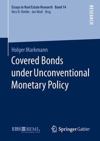Abbildung von: Covered Bonds under Unconventional Monetary Policy - Springer Gabler