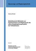 Cover: Modellbasierte Methoden zur Systemanalyse und Regelung f&uuml;r die aktive Seegangskompensation bei Tiefseekranen - Shaker