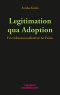 Cover: Legitimation qua Adoption - Velbr&uuml;ck
