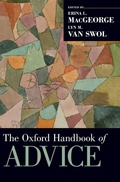 Cover: The Oxford Handbook of Advice - Oxford University Press Inc