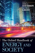 Cover: The Oxford Handbook of Energy and Society - Oxford University Press Inc
