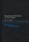 Cover: Boundary Stabilization of Thin Plates - Society for Industrial & Applied Mathematics,U.S.