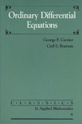 Cover: Ordinary Differential Equations - Society for Industrial & Applied Mathematics,U.S.