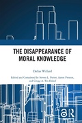 Cover: The Disappearance of Moral Knowledge - Routledge