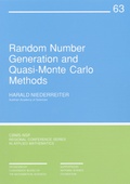 Cover: Random Number Generation and Quasi-Monte Carlo Methods - Society for Industrial & Applied Mathematics,U.S.