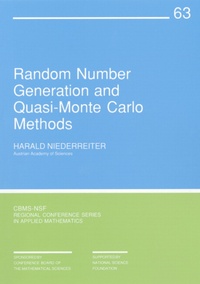 Enlarge image Cover: Random Number Generation and Quasi-Monte Carlo Methods - Society for Industrial & Applied Mathematics,U.S.