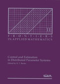 Cover: Control and Estimation in Distributed Parameter Systems - Society for Industrial & Applied Mathematics,U.S.