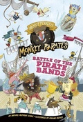 Cover: Nearly Fearless Monkey Pirates Battle of the Pirate Bands a 4D Book - Capstone Press