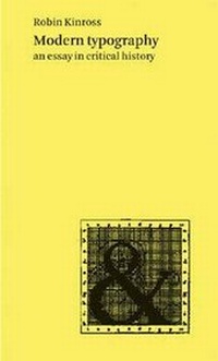 Abbildung von: Modern Typography - Hyphen Press
