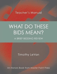 Abbildung von: What Do These Bids Mean? - Master Point Press